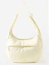 ATHLETA | All About Medium Crossbody Hobo Bag | Yellow