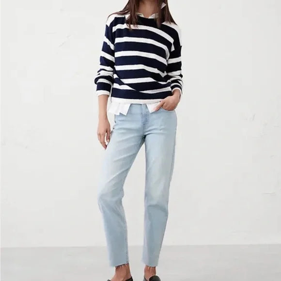 Banana Republic Mid Rise Slim Jeans Size: 33/16