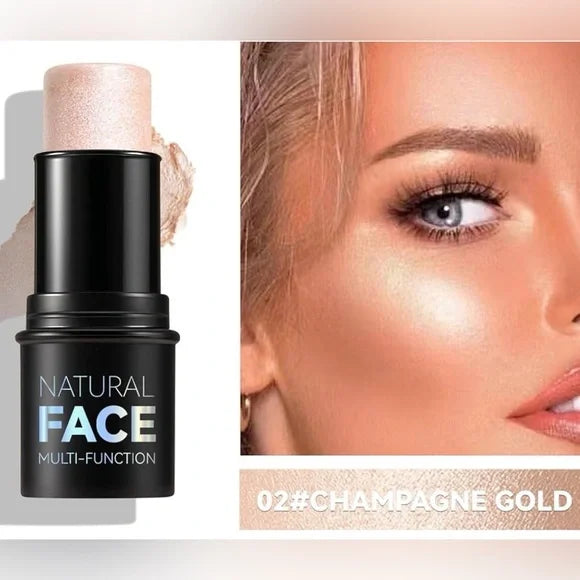 NATURAL FACE Multi-Function Beauty Stick | #02 Champagne Gold