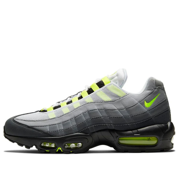 Nike Air Max 95 OG Black/Neon Yellow/Cool Grey Men's Size: 13 Women's Size: 14.5