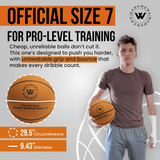 WAWAWE The Official Silent Basketball Size 7