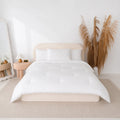 Mellow Marshmellow Comforter/Duvet Insert - White - King/Cal King