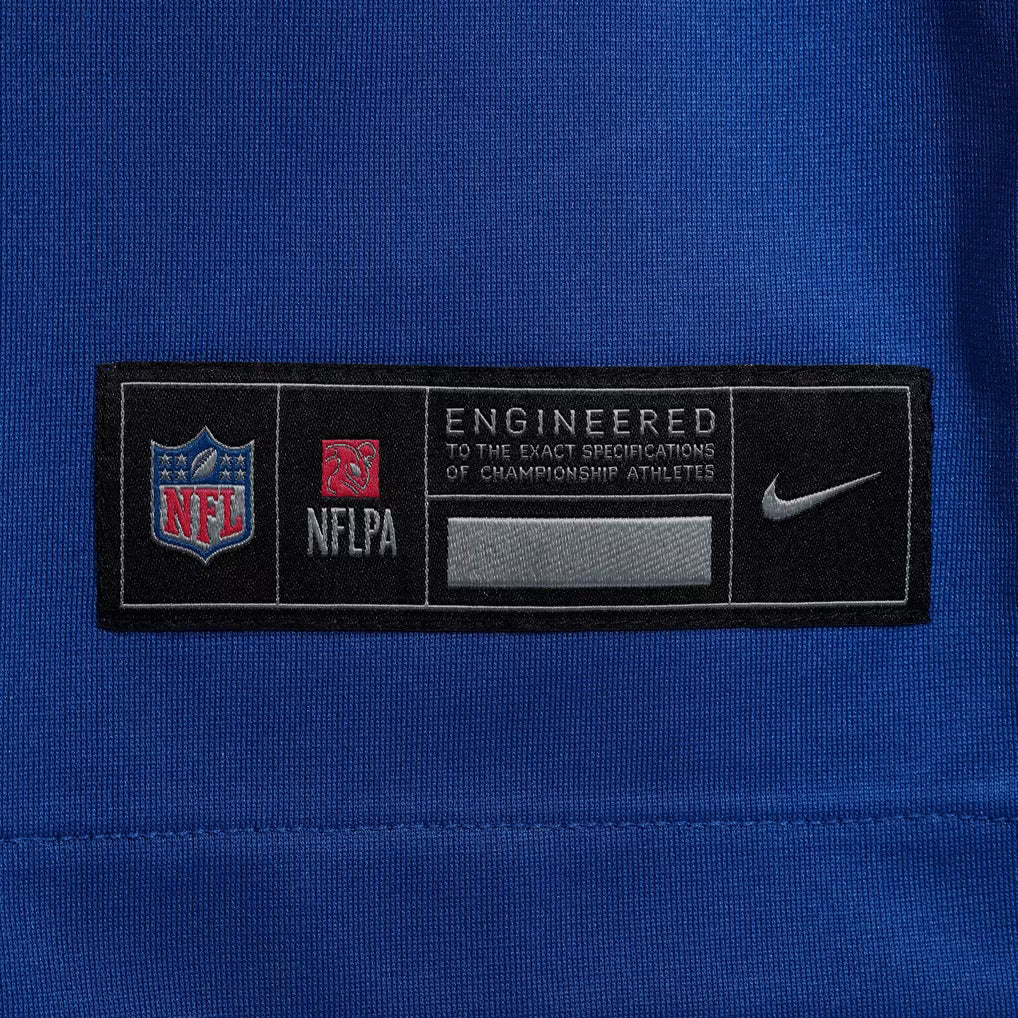 Nike NFL Men's New York Giants Cam Skattebo Royal Game Jersey (Size : 3X-Large)