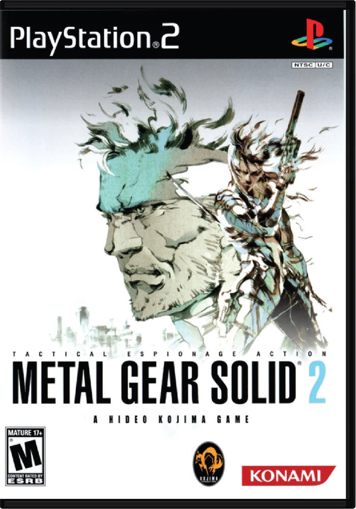 *Play Station 2 - Metal Gear Solid 2 Tactical Espionage Action
