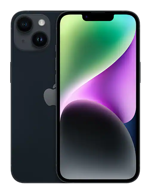 Apple iPhone 14 MIDNIGHT, 128GB MODEL:A2649