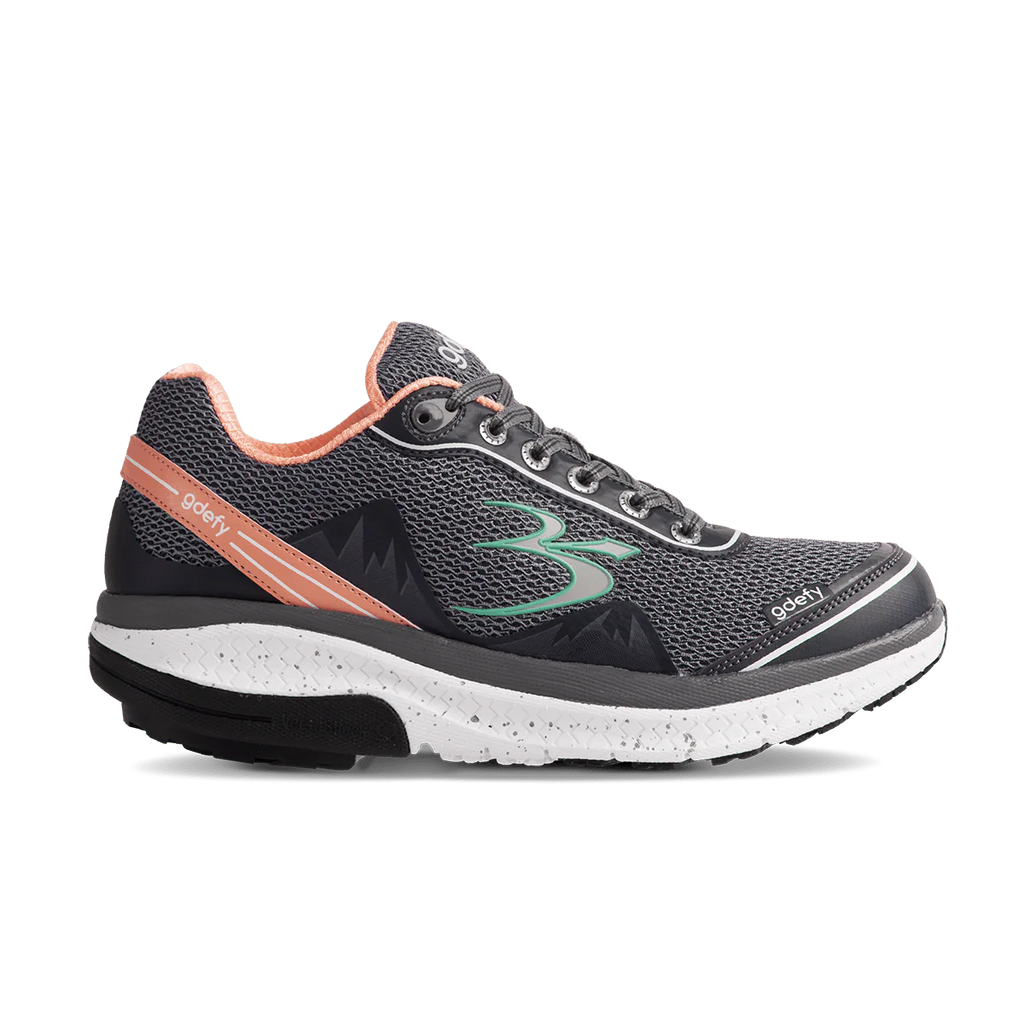 g-defy by Gravity Defyer | Women's Mighty Walk | Gray/Pink