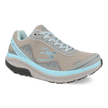 g-defy by Gravity Defyer | Women's Mighty Walk Orthopedic Shoes | Gray/Blue
