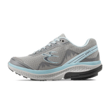 g-defy by Gravity Defyer | Women's Mighty Walk Orthopedic Shoes | Gray/Blue