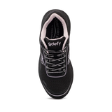 Women's black/purple Mighty Walk Wide. 8.5