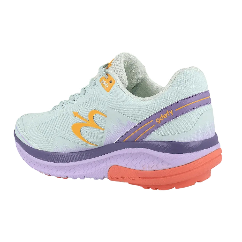 g-defy Women's Mint/Purple Mighty Walk Shoes Size: 6M
