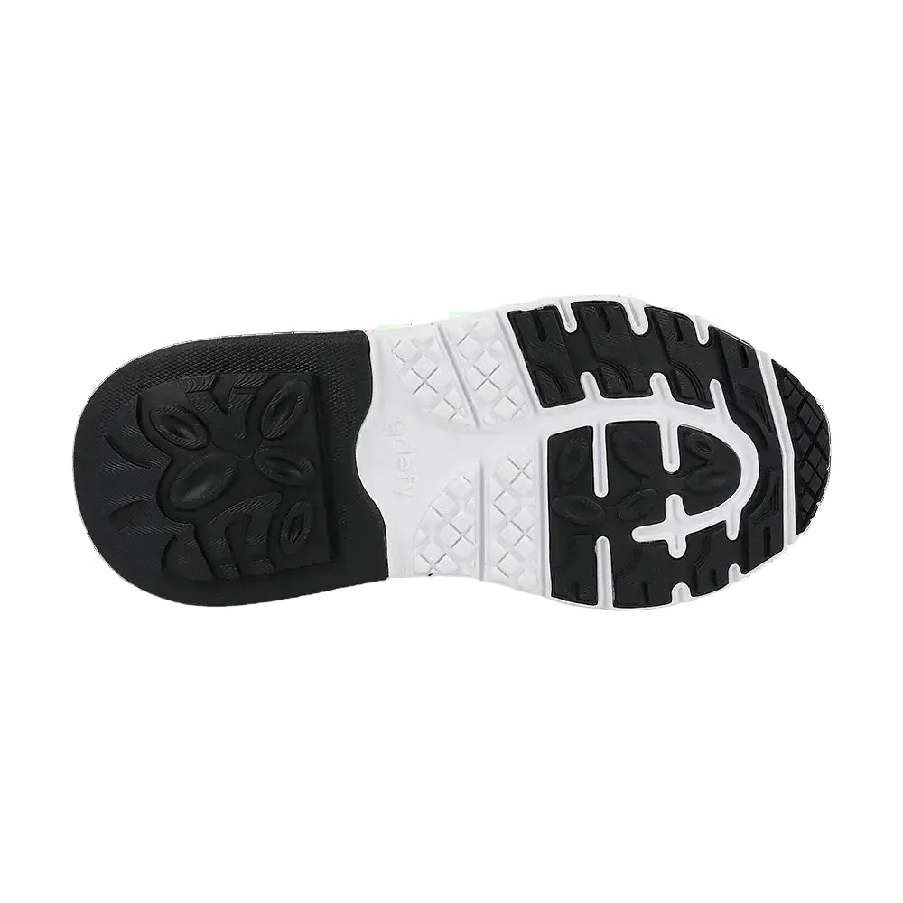 G-DEFY FOOTWEAR | Women's Mighty Walk | White/Green | US 8.5M