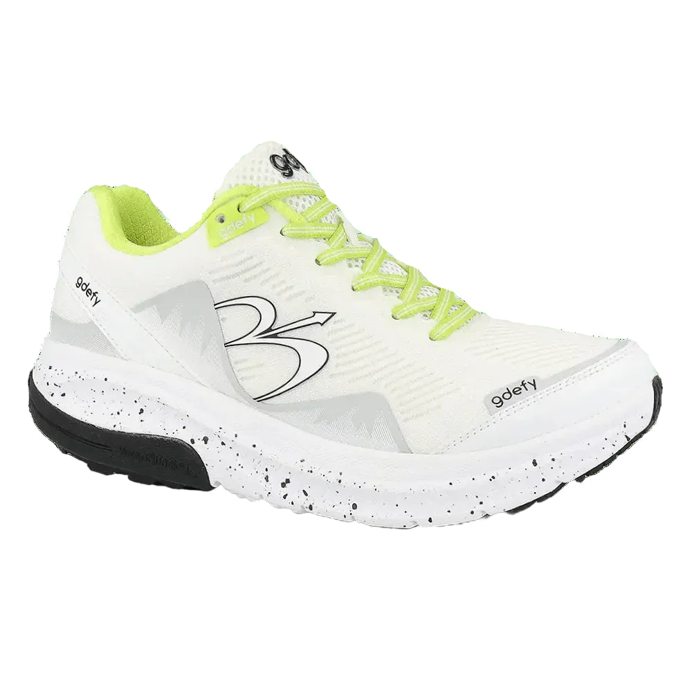 G-DEFY FOOTWEAR | Women's Mighty Walk | White/Green | US 8.5M