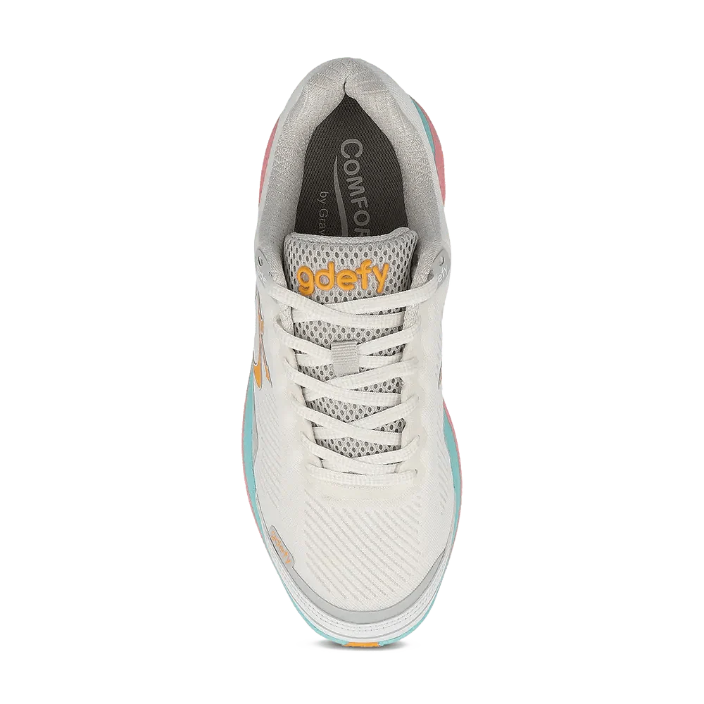 Women's White/Pink Mighty Walk Med. (US-9.5)