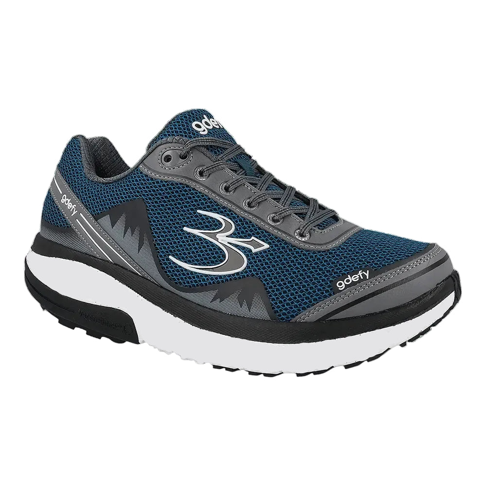 G-DEFY FOOTWEAR | Men's Mighty Walk | Blue/Grey | US 11.5M