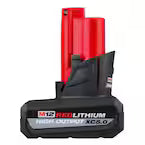 Milwaukee M12 HIGH OUTPUT XC5.0 12V 5.0Ah Battery Pack