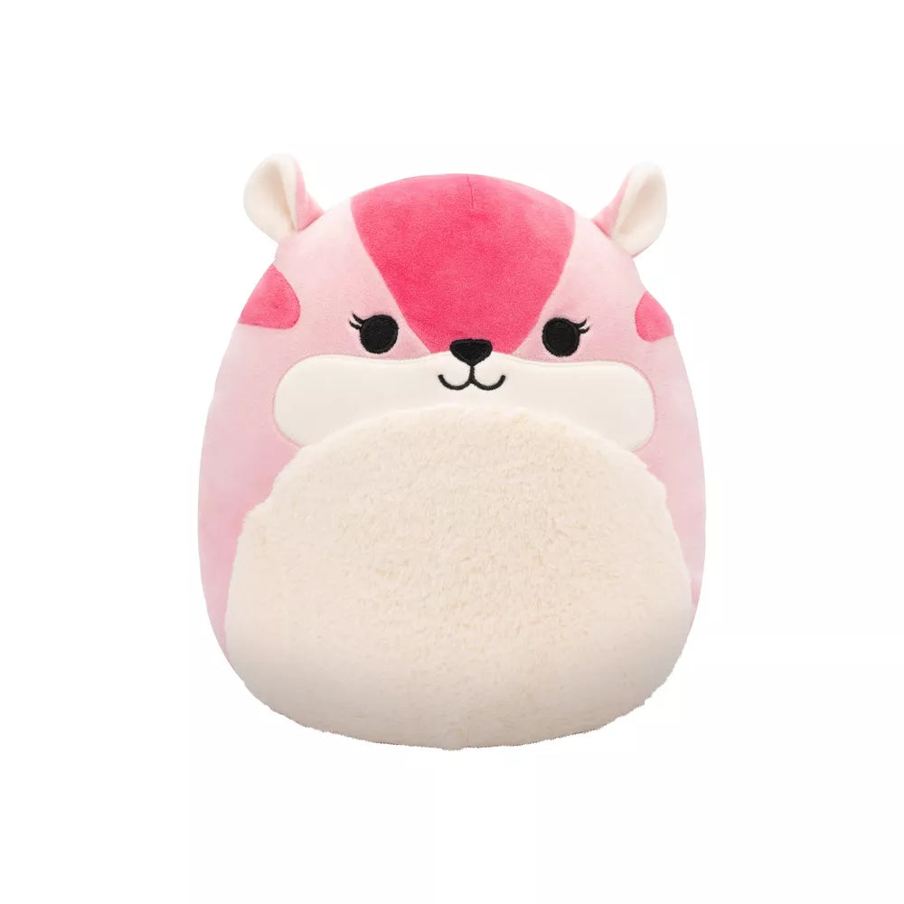 Squishmallows 11'' Dianalee Pink Chipmunk with Fuzzy Belly Plush