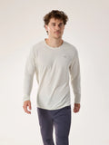 Men's LS Arc'teryx Cormac Crew Neck Shirt - Arctic Silk Heather - Large