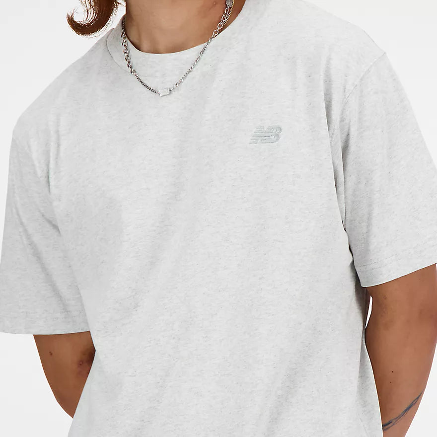New Balance Athletics Cotton T-Shirt Brighton Grey Size: L