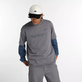 New Balance Numeric Cotton T-Shirt Castlerock Size: L