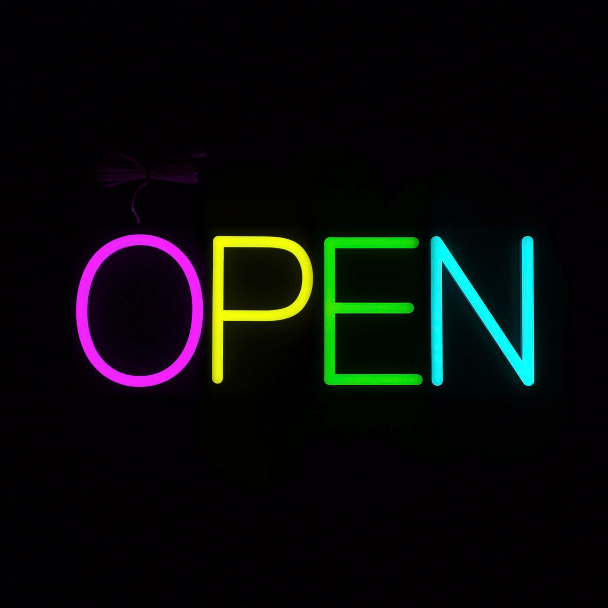 Hi Neon Modern Open Sign     NEW