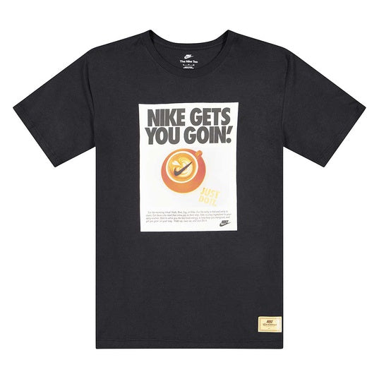 NIKE M Nsw Tee Si 1 Photo - Black Nike Gets You Goin'    NWT