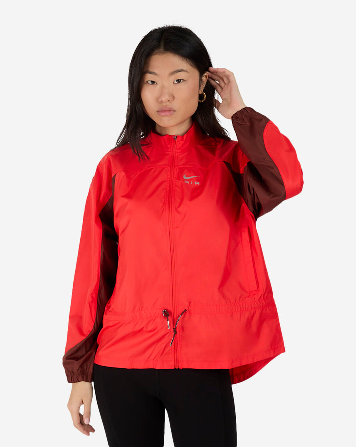 Nike W Nk Df Air Jacket-Lt Crimson /Oxen- New with Tags