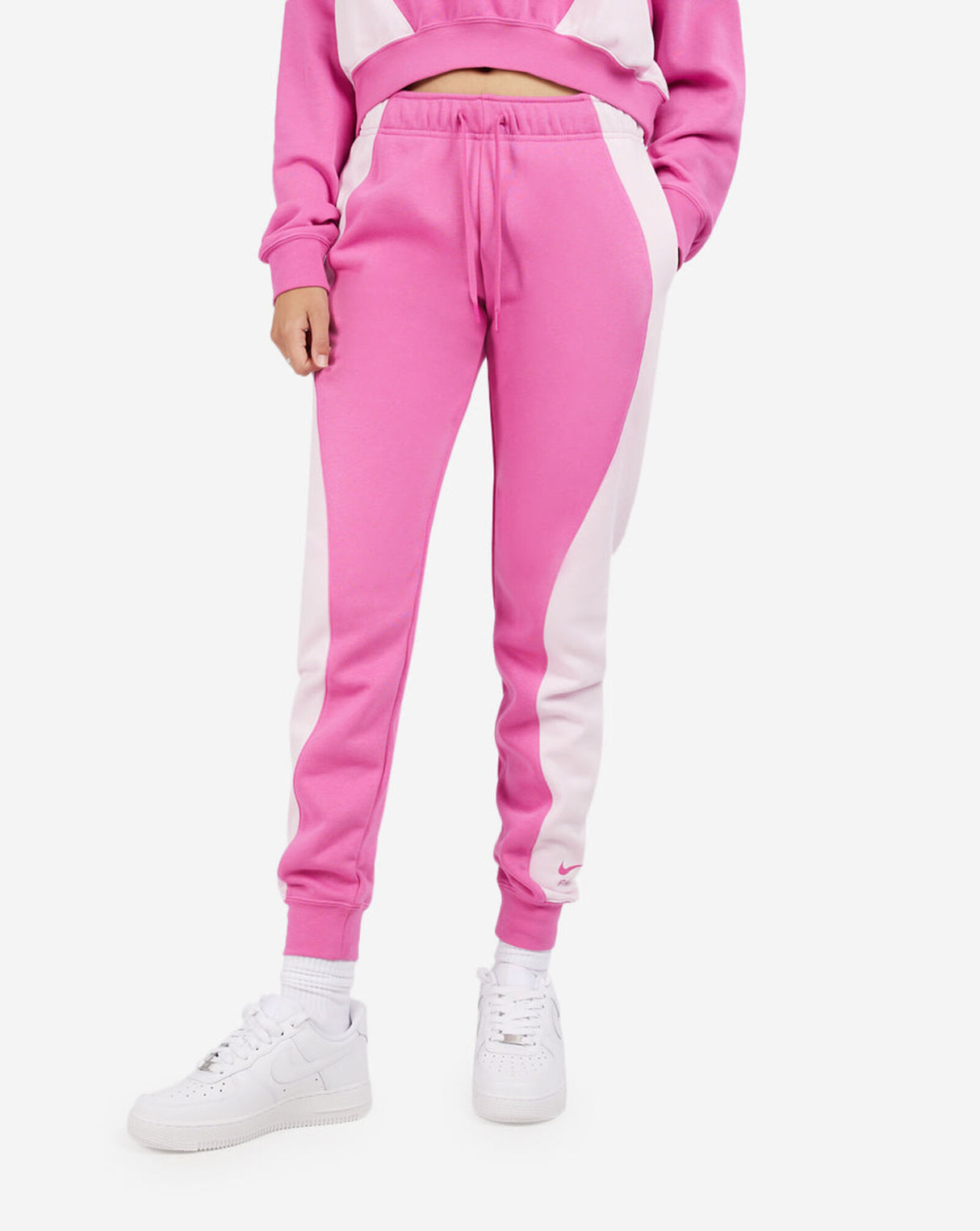 Nike W Nsw Air Fleece Jogger- Cosmic Fuchsia Pink Foam-New With Tags