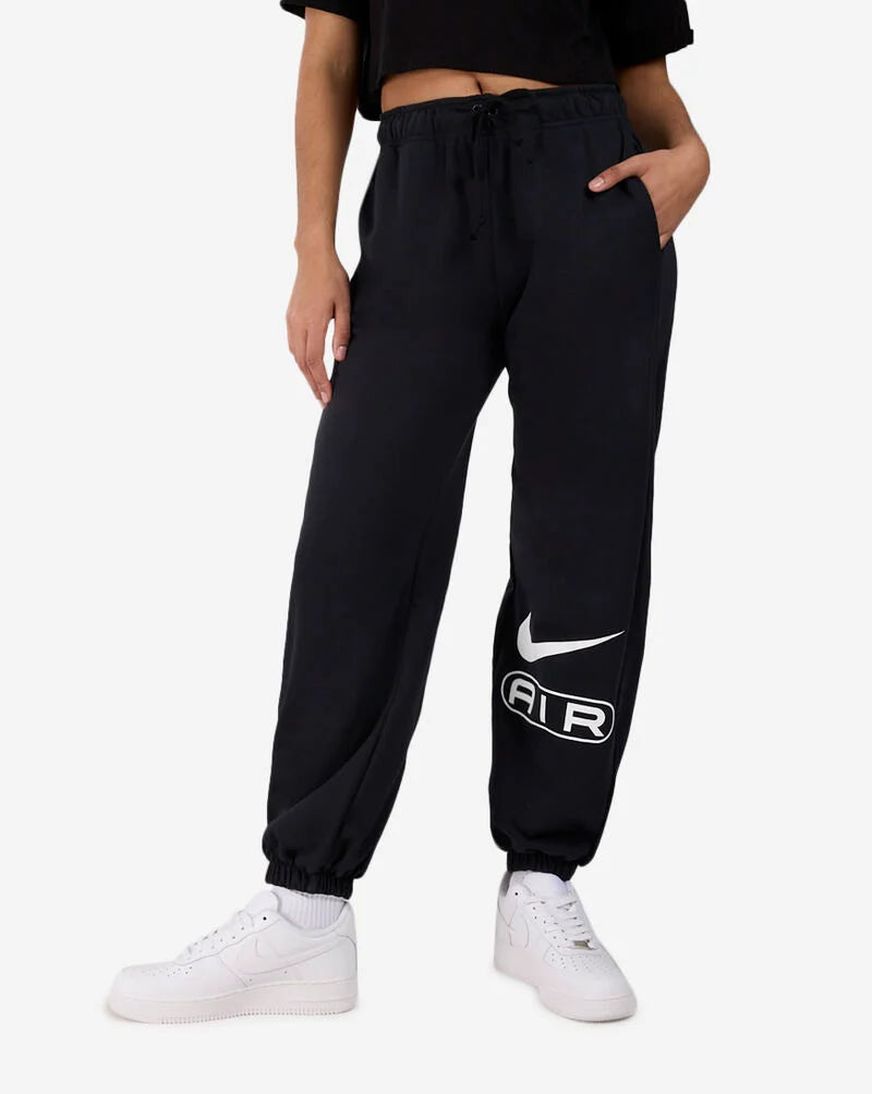 Nike W Nsw Air Mr Fleece Jogger-Black/White-New With Tags