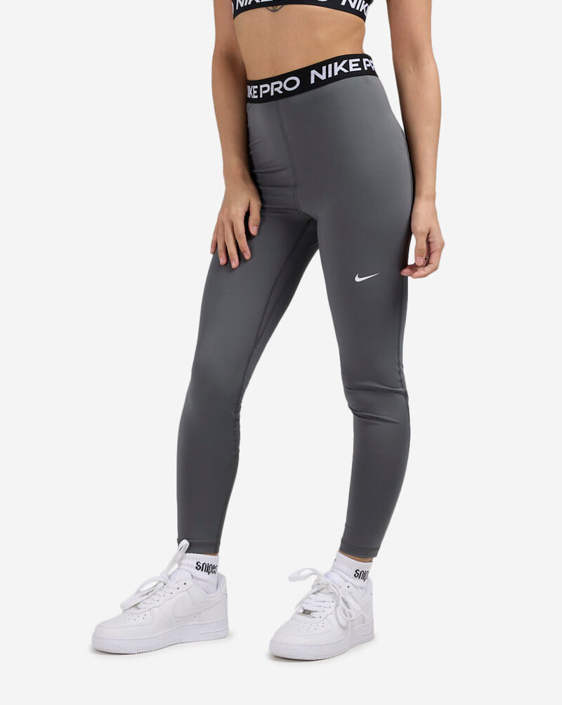 Nike Pro 365 Women's Iron Grey High-Waisted -NEW