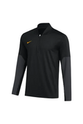 NIKE Men's Dri-Fit 1/2-Zip Long-Sleeve Top in Black/Anthracite/Sundown - 2XL