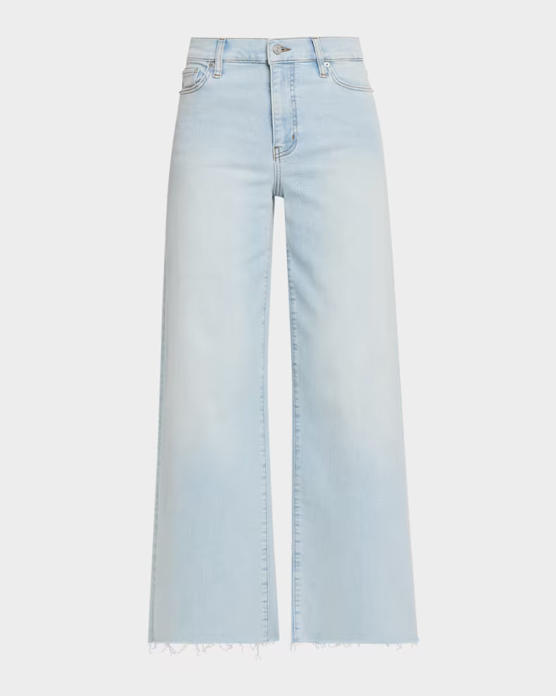 FRAME from Anthropologie - Le Slim Palazzo Jeans, Light Denim-Women's Sz 28