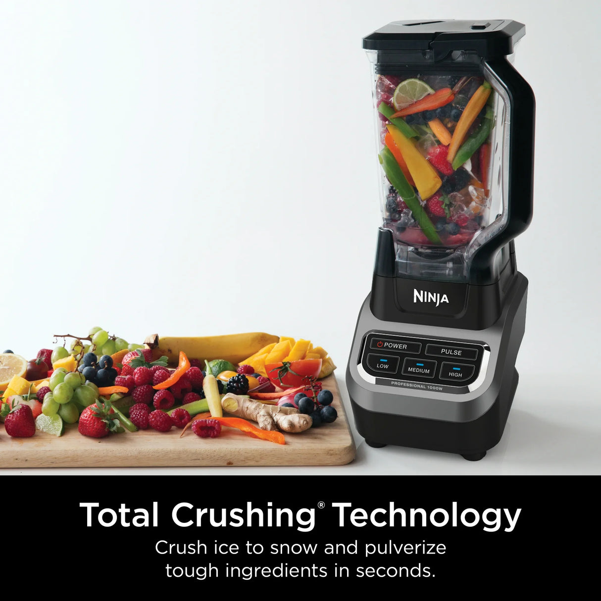 Ninja Professional Blender, 1000W, Black, BL610