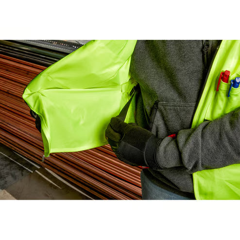 Milwaukee YELLOW CLASS 2 HIGH VISIBILITY SAFETY VEST  L/XL