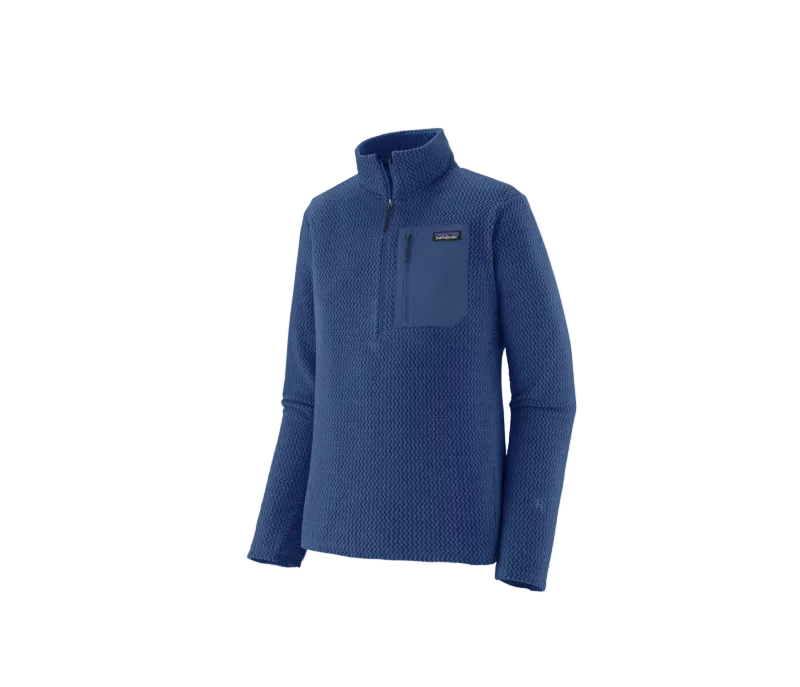 PATAGONIA | Men's R1 Air Zip-Neck Pullover | Clement Blue | XL