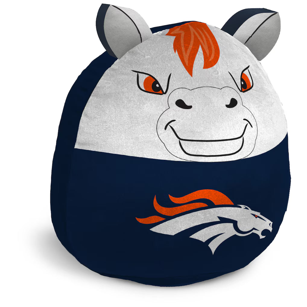 PEGASUS SPORTS | Officially Licensed NFL Denver Broncos Plushie Mascot Pillow