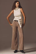 The Rylan High-Rise Flare Jeans by Pilcro: Corduroy Edition Size 30