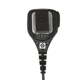 Motorola PMMN4013 Remote Speaker Microphone with Ear Jack, Coiled Cord and Swivel Clothing Clip Intrinsically Safe