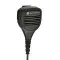 Motorola PMMN4013 Remote Speaker Microphone with Ear Jack, Coiled Cord and Swivel Clothing Clip Intrinsically Safe