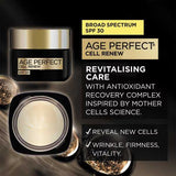 L'Oreal Paris Age Perfect Cell Renewal Anti-Aging Day Moisturizer - SPF 30 - 1.7oz (Recommended Age 50+)