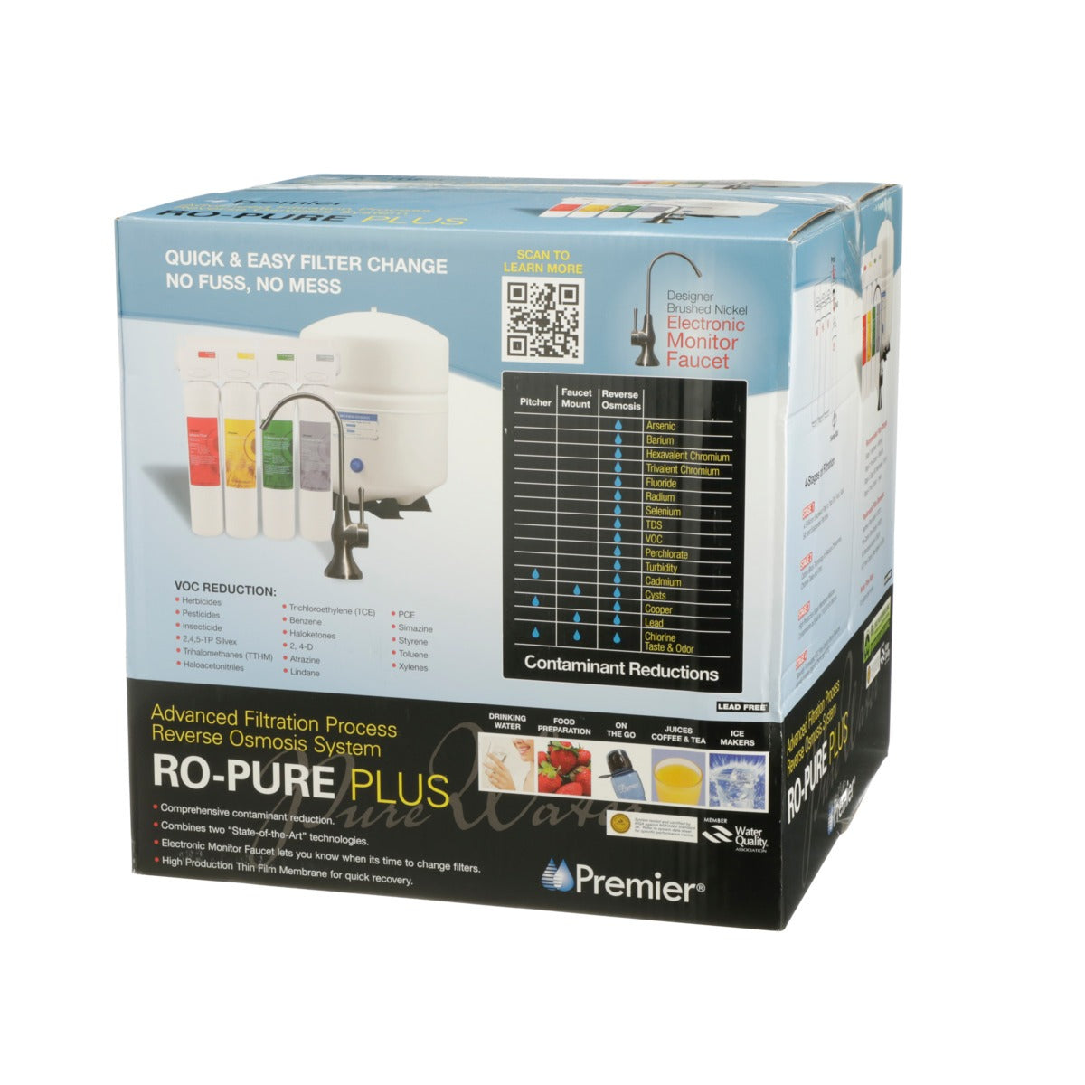 Watts Premier RO Pure Plus VOC 4 Stage Reverse Osmosis System Module