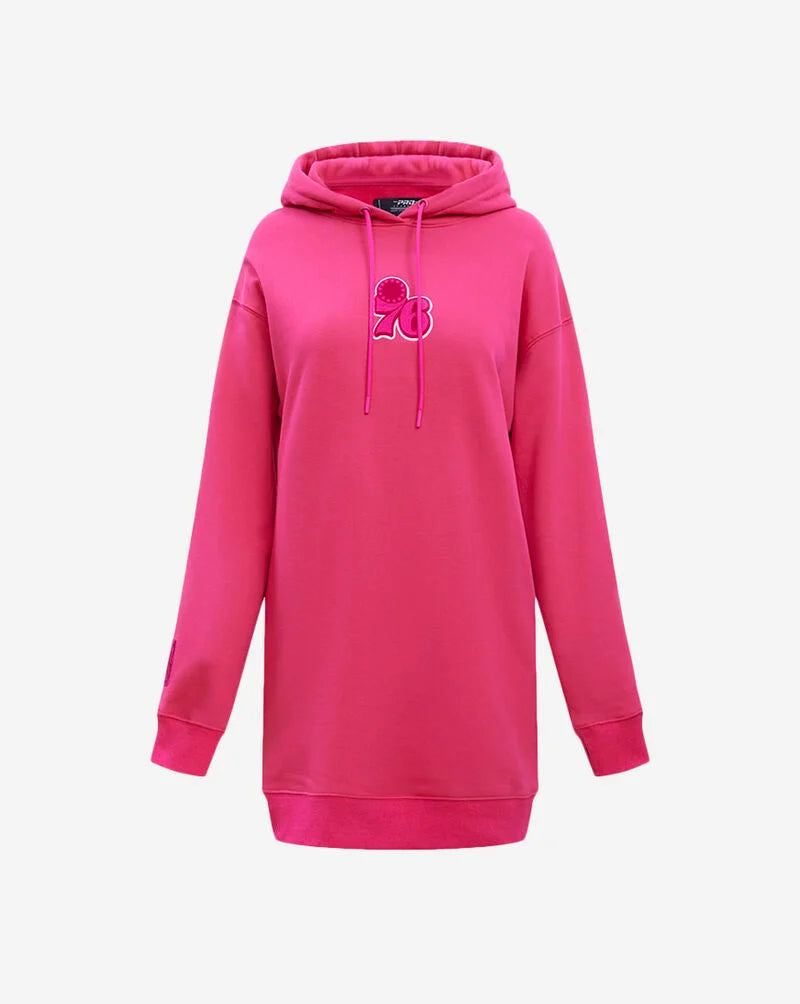 Philadelphia 76ers Triple Pink Fleece Dress