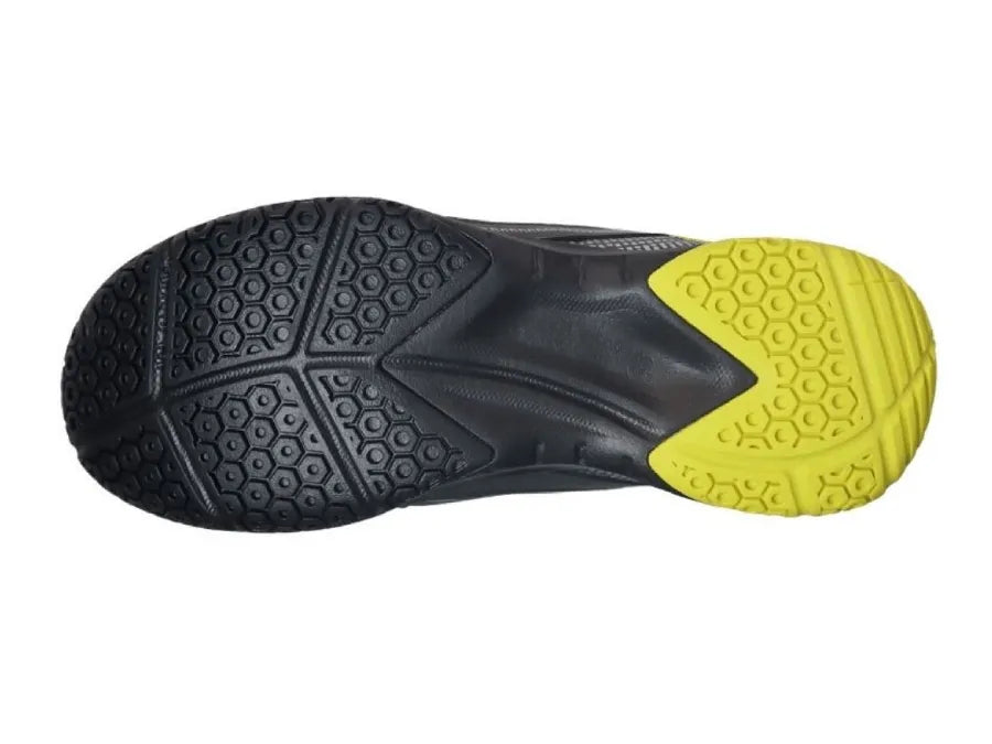 Victor AS-12W KC Badminton Shoes - Gray/Blk/Yellow (Men 9/Women 10.5)