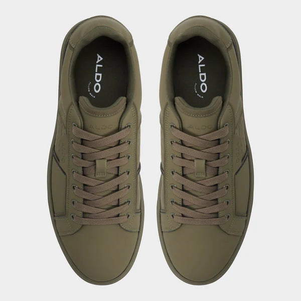 Aldo Men's Ccourtline Low Top Sneaker - Khaki - Size 8