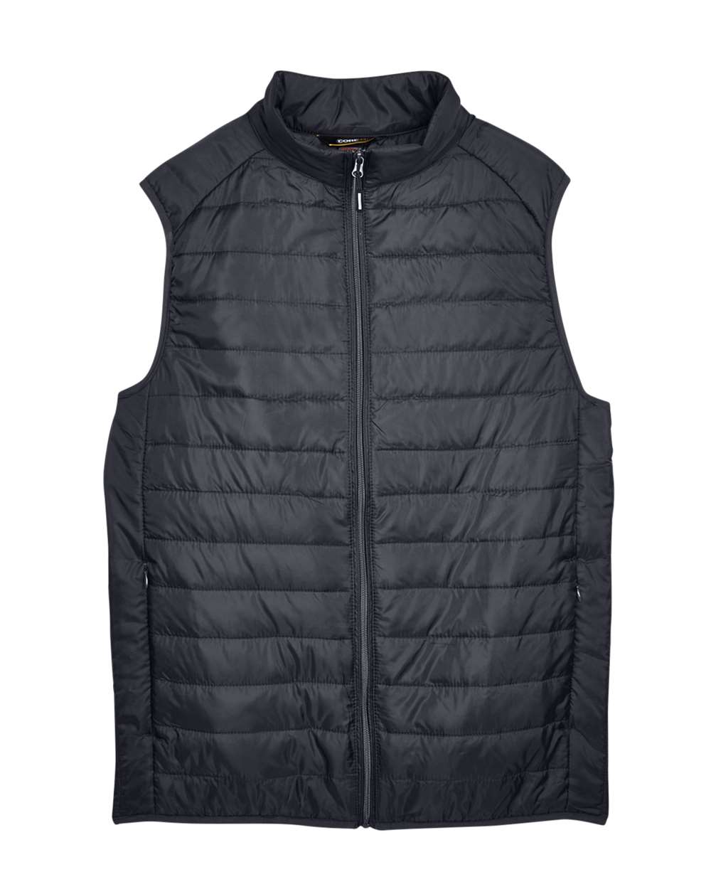 Ash City - Core 365 Men's Prevail Packable Puffer Vest (Color: Carbon - Large)