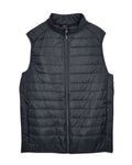 Ash City - Core 365 Men's Prevail Packable Puffer Vest (Color: Carbon - Large)