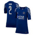 Jordan Paris Saint-Germain 2024/25 Stadium Shirt w/ Cup printing Hakimi 2 - Large (Men's)