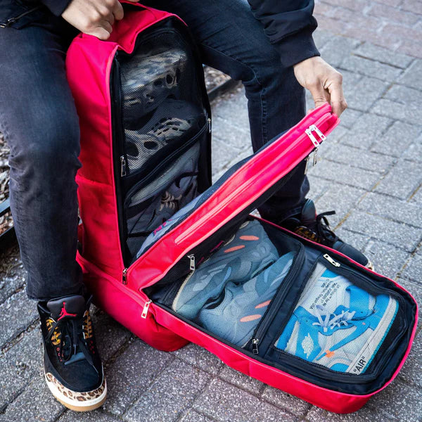 Sole Premise Red Polyester Patented Carry-On (XL Design) (Only 300 Made)