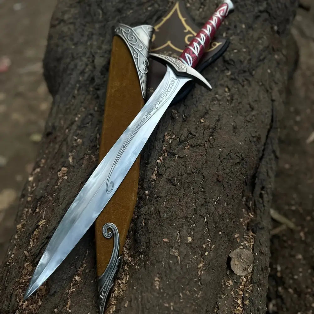 Lord of The Rings Frodo's Hobbit  Sword Sting Replica ( Stainless Steel , 22")