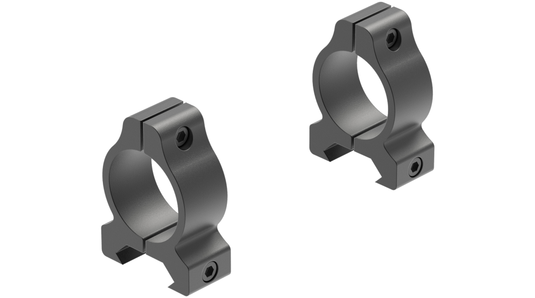 *Leupold - Rifleman 1” Medium Vertical Split Rings, Matte Black 55850
