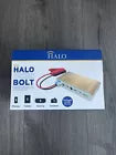 HALO Usb Bolt 58830 mWh Portable Phone Laptop Charger Car Jump Starter with AC Outlet and Car Charger - 120 Amps NEW